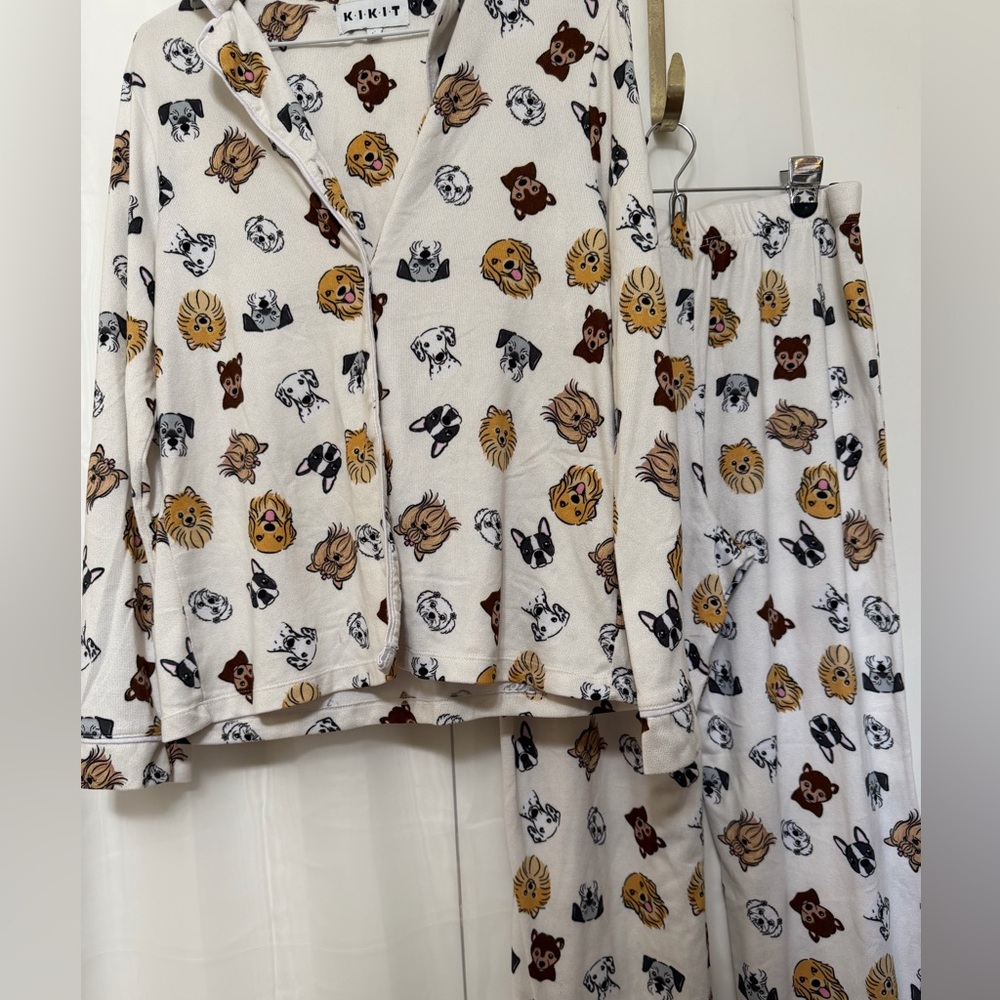 KIKIT Pajamas Two Piece- Size Large